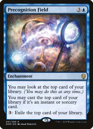 Precognition Field [Dominaria] | Black Swamp Games