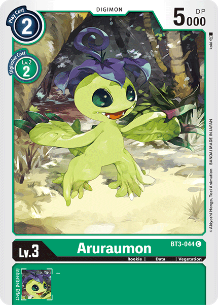 Aruraumon [BT3-044] [Release Special Booster Ver.1.5] | Black Swamp Games