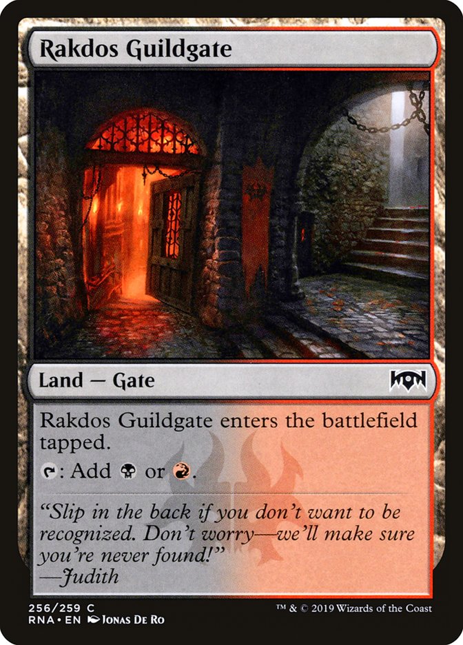 Rakdos Guildgate (256/259) [Ravnica Allegiance] | Black Swamp Games