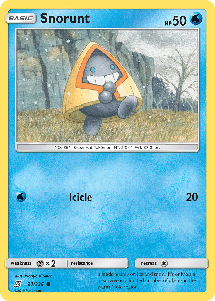 Snorunt (37/236) [Sun & Moon: Unified Minds] | Black Swamp Games