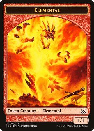 Elemental Token [Duel Decks: Mind vs. Might Tokens] | Black Swamp Games