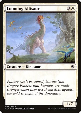 Looming Altisaur [Ixalan] | Black Swamp Games