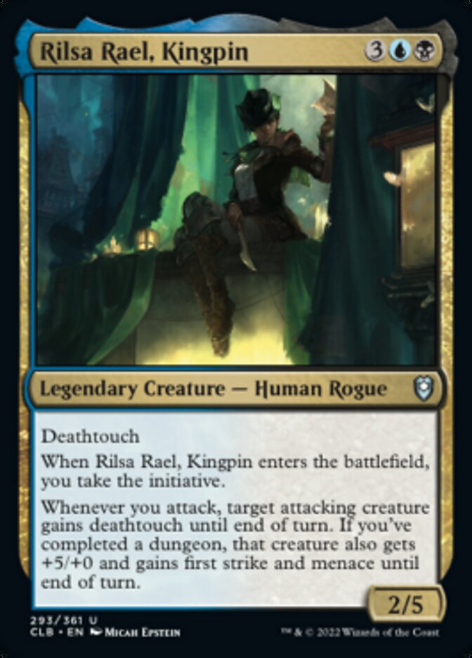 Rilsa Rael, Kingpin [Commander Legends: Battle for Baldur's Gate] | Black Swamp Games