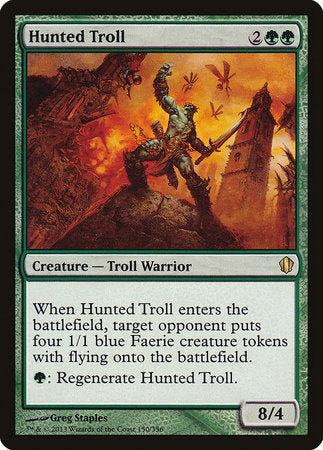 Hunted Troll [Commander 2013] | Black Swamp Games