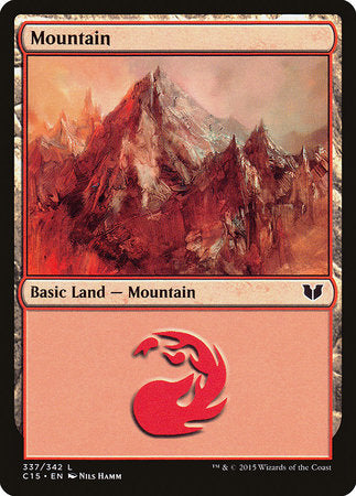 Mountain (337) [Commander 2015] | Black Swamp Games