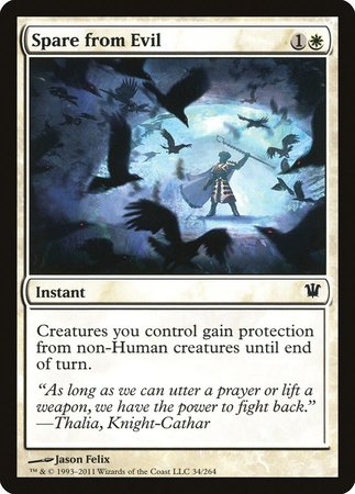 Spare from Evil [Innistrad] | Black Swamp Games