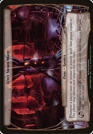 Izzet Steam Maze (Planechase Anthology) [Planechase Anthology Planes] | Black Swamp Games