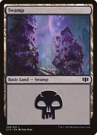 Swamp (328) [Commander 2014] | Black Swamp Games
