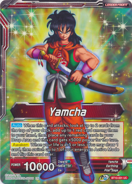 Yamcha // Yamcha, Supersonic Striker (BT10-001) [Rise of the Unison Warrior Prerelease Promos] | Black Swamp Games