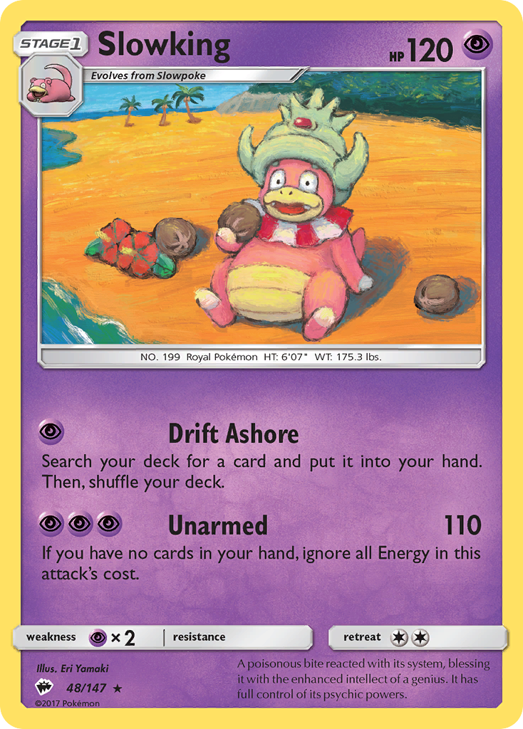 Slowking (48/147) [Sun & Moon: Burning Shadows] | Black Swamp Games