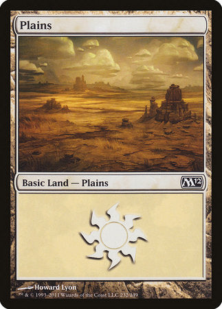 Plains (232) [Magic 2012] | Black Swamp Games