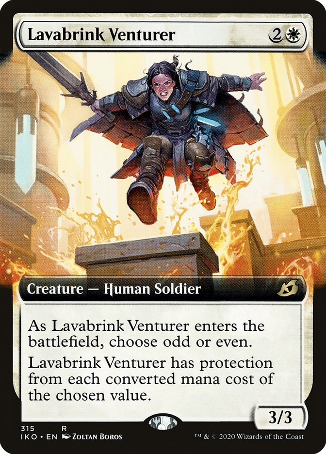 Lavabrink Venturer (Extended Art) [Ikoria: Lair of Behemoths] | Black Swamp Games