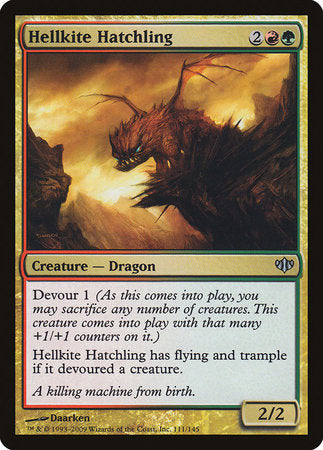 Hellkite Hatchling [Conflux] | Black Swamp Games