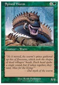 Spined Wurm [Starter 2000] | Black Swamp Games