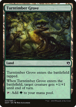 Turntimber Grove [Duel Decks: Zendikar vs. Eldrazi] | Black Swamp Games