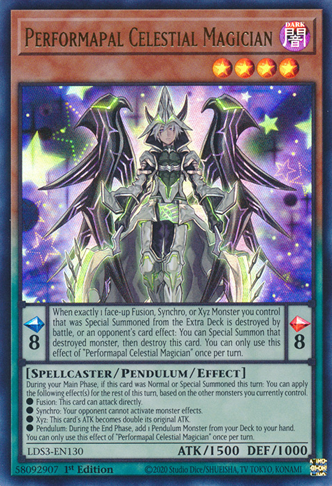 Performapal Celestial Magician [LDS3-EN130] Ultra Rare | Black Swamp Games