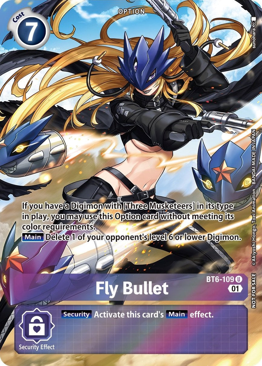 Fly Bullet [BT6-109] (Premium Deck Set) [Double Diamond Promos] | Black Swamp Games