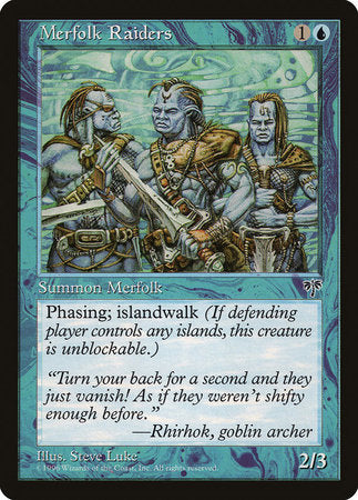 Merfolk Raiders [Mirage] | Black Swamp Games