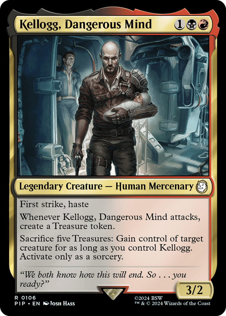 Kellogg, Dangerous Mind [Fallout] | Black Swamp Games