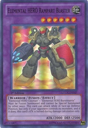 Elemental HERO Rampart Blaster [LCGX-EN047] Super Rare | Black Swamp Games