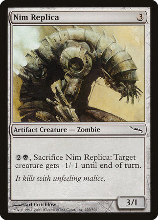 Nim Replica [Mirrodin] | Black Swamp Games