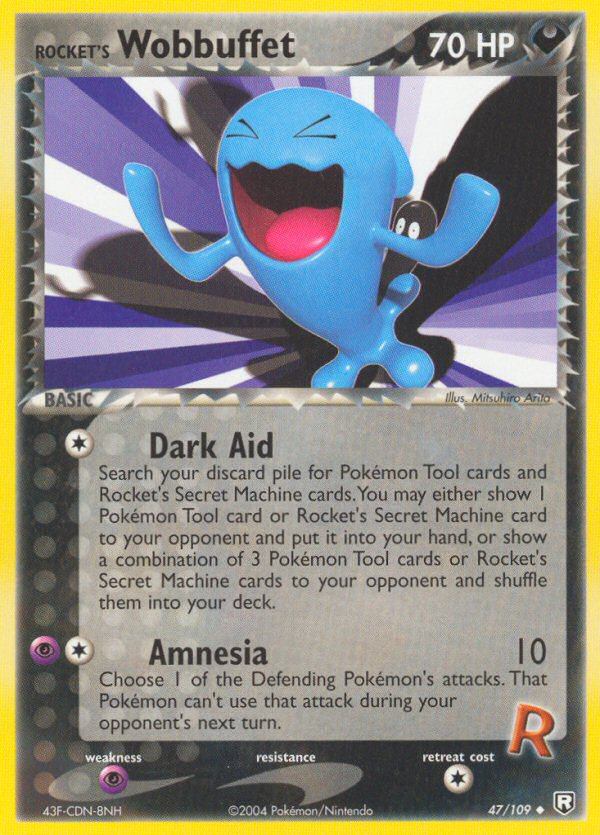 Rocket's Wobbuffet (47/109) [EX: Team Rocket Returns] | Black Swamp Games