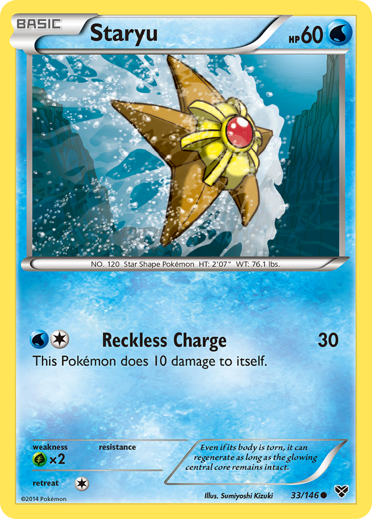 Staryu (33/146) [XY: Base Set] | Black Swamp Games