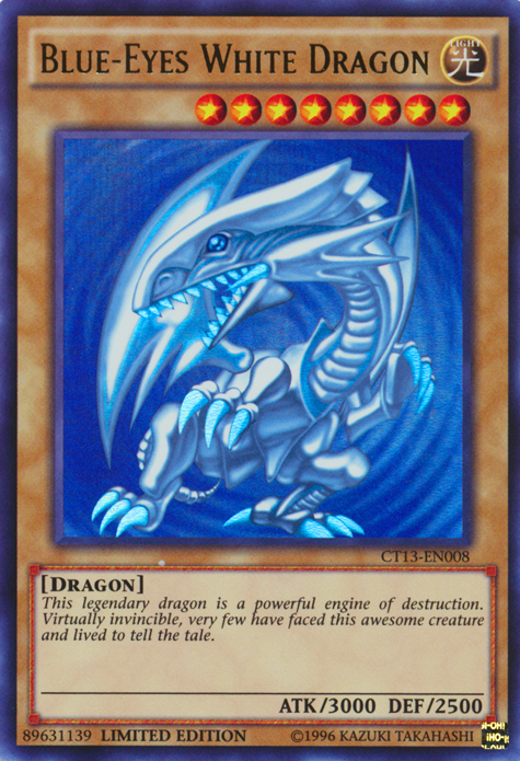 Blue-Eyes White Dragon [CT13-EN008] Ultra Rare | Black Swamp Games