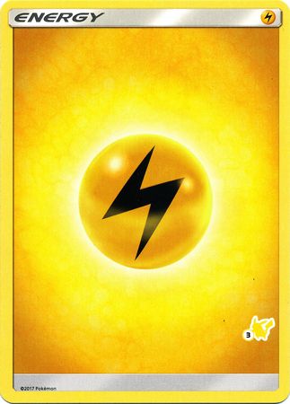 Lightning Energy (Pikachu Stamp #3) [Battle Academy 2020] | Black Swamp Games