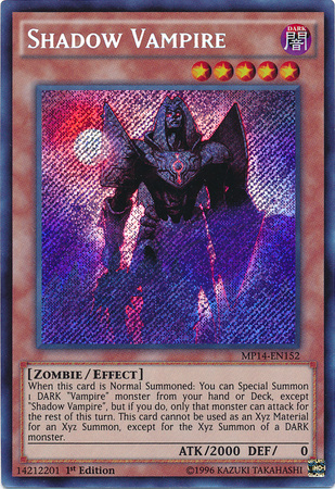 Shadow Vampire [MP14-EN152] Secret Rare | Black Swamp Games