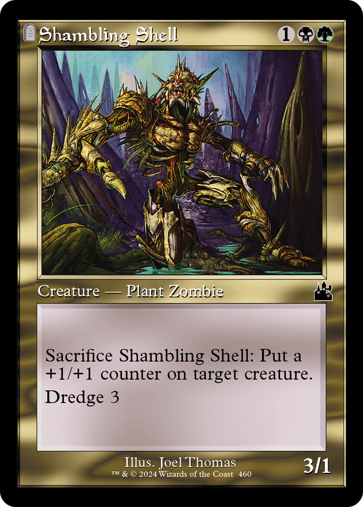Shambling Shell (Retro Frame) [Ravnica Remastered] | Black Swamp Games
