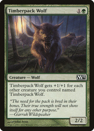 Timberpack Wolf [Magic 2013] | Black Swamp Games