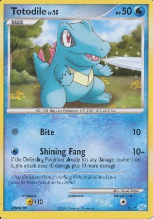 Totodile (8/12) [Diamond & Pearl: Trainer Kit - Manaphy] | Black Swamp Games