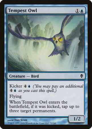 Tempest Owl [Zendikar] | Black Swamp Games