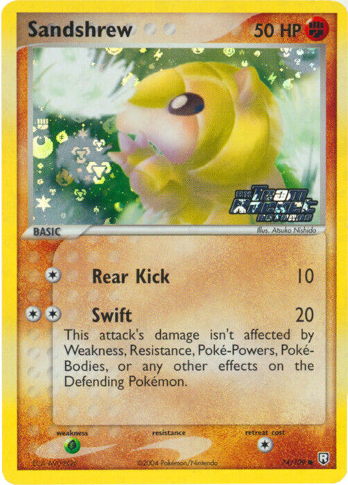 Sandshrew (74/109) (Stamped) [EX: Team Rocket Returns] | Black Swamp Games