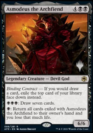 Asmodeus the Archfiend (Promo Pack) [Dungeons & Dragons: Adventures in the Forgotten Realms Promos] | Black Swamp Games