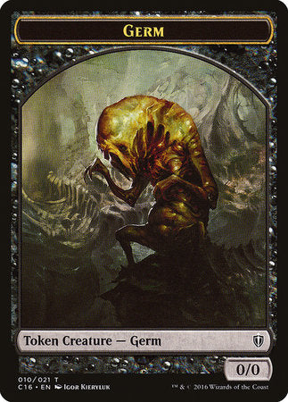 Germ // Spirit (White) Double-sided Token [Commander 2016 Tokens] | Black Swamp Games