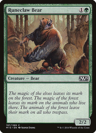 Runeclaw Bear [Magic 2015] | Black Swamp Games