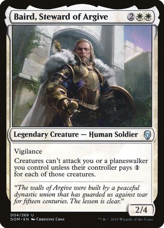 Baird, Steward of Argive [Dominaria] | Black Swamp Games