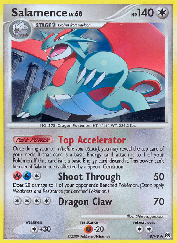 Salamence (8/99) [Platinum: Arceus] | Black Swamp Games