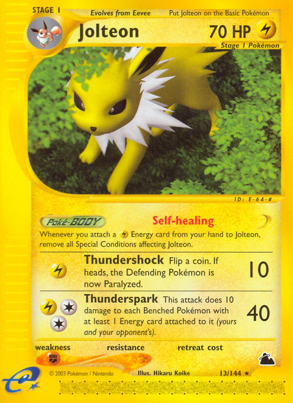 Jolteon (13/144) [Skyridge] | Black Swamp Games