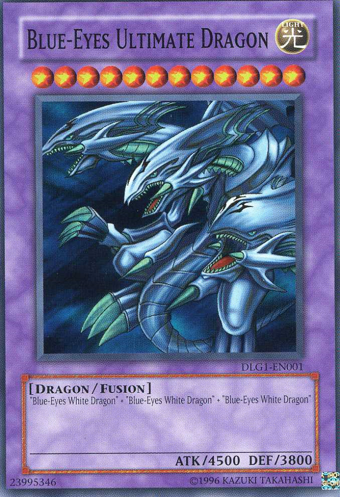 Blue-Eyes Ultimate Dragon [DLG1-EN001] Super Rare | Black Swamp Games