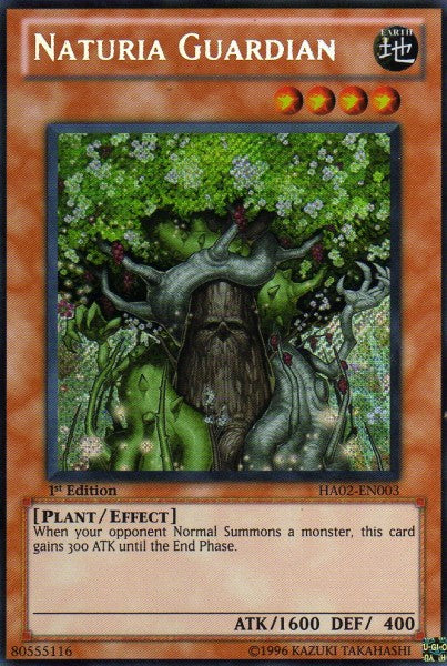 Naturia Guardian [HA02-EN003] Secret Rare | Black Swamp Games