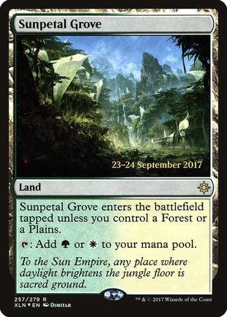 Sunpetal Grove [Ixalan Promos] | Black Swamp Games