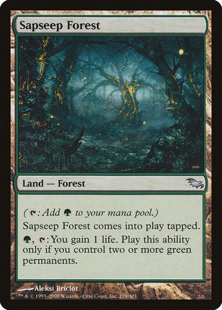 Sapseep Forest [Shadowmoor] | Black Swamp Games