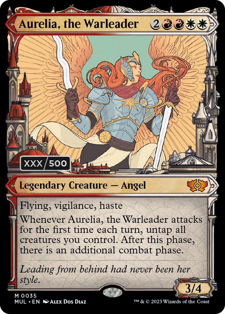 Aurelia, the Warleader (Serialized) [Multiverse Legends] | Black Swamp Games