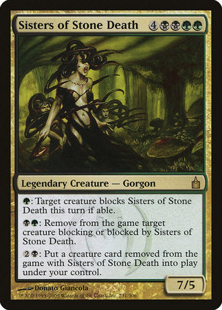 Sisters of Stone Death [Ravnica: City of Guilds] | Black Swamp Games