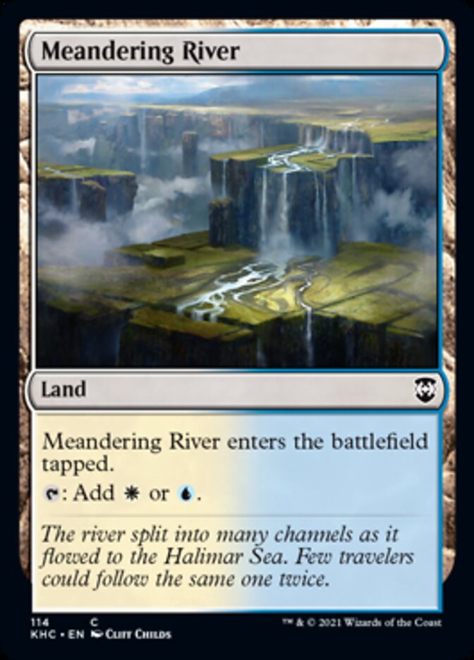 Meandering River [Kaldheim Commander] | Black Swamp Games