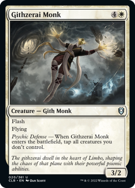 Githzerai Monk [Commander Legends: Battle for Baldur's Gate] | Black Swamp Games