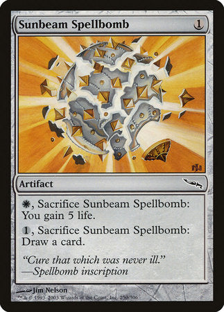 Sunbeam Spellbomb [Mirrodin] | Black Swamp Games